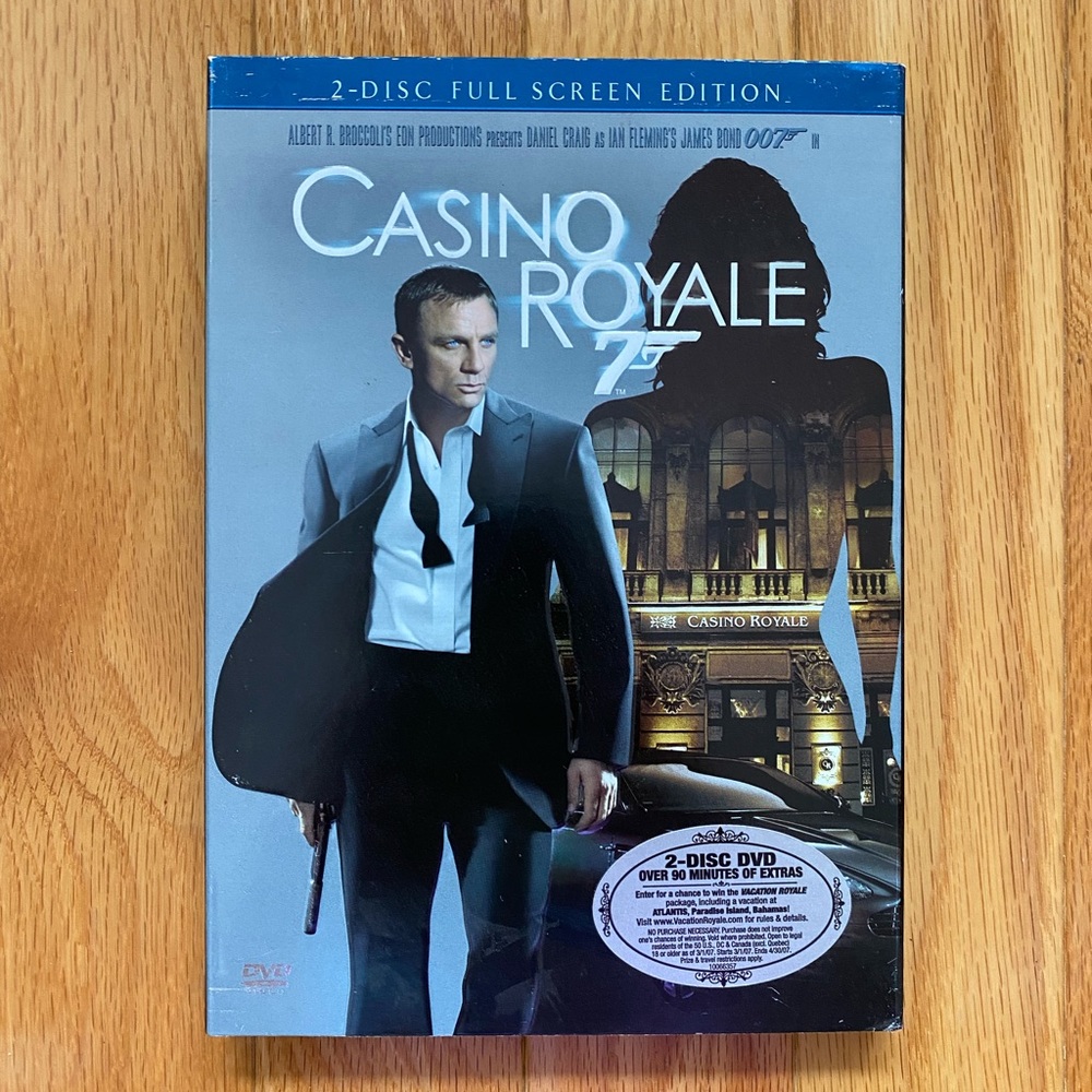 Casino Royale - 2 disc DVD - Full screen edition 🃏